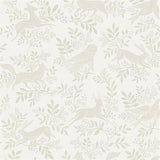 Revelry White Forest Frolic Wallpaper