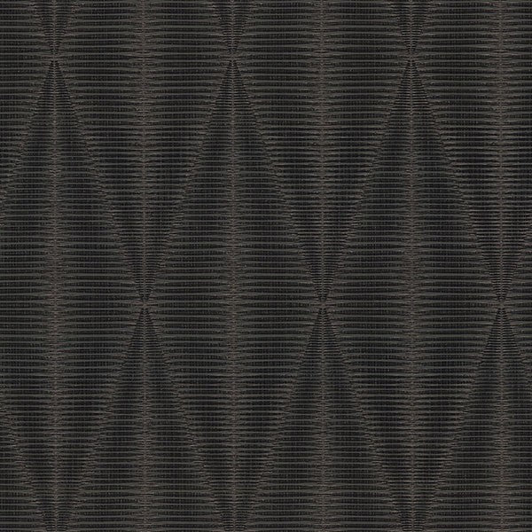 Rocco Black Diamond Wallpaper by Warner - 4184-4946