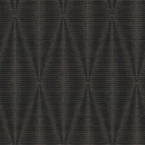 Rocco Black Diamond Wallpaper by Warner - 4184-4946