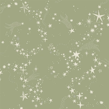 Stjarnhimmel Green Wallpaper by York Wallcoverings