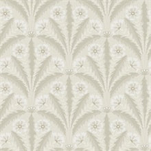 Tap Root Beige by Chesapeake Floral Damask Wallpaper – Brewster Home Fashions 4169-27603