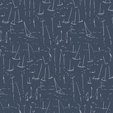 Vermillion Coast Gold by York Wallcoverings Nautical Sailboat Wallpaper – York Wallcoverings ZM2845