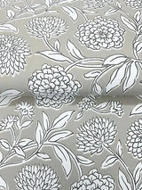 Chatsworth Garden Taupe by Antonina Vella Floral Trail Wallpaper – York Designer Series VP1363