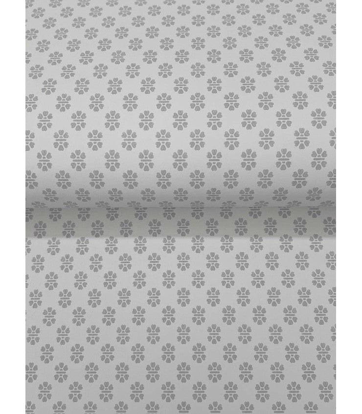 Brioni Cream by Antonina Vella Floral Stamp Wallpaper – York Designer Series VP1396