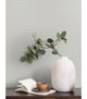 Brioni Cream by Antonina Vella Floral Stamp Wallpaper – York Designer Series VP1396