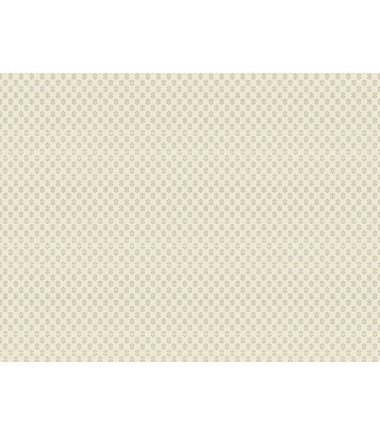 Brioni Cream by Antonina Vella Floral Stamp Wallpaper – York Designer Series VP1396