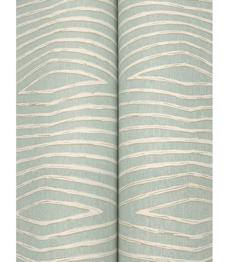 Daystone Soft Jade by Ronald Redding Geometric Wallpaper – York Designer Series ZA8012