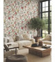 Kimora's Garden Ivory by Ronald Redding Floral & Bird Sidewall Wallpaper – York Designer Series ZA8039